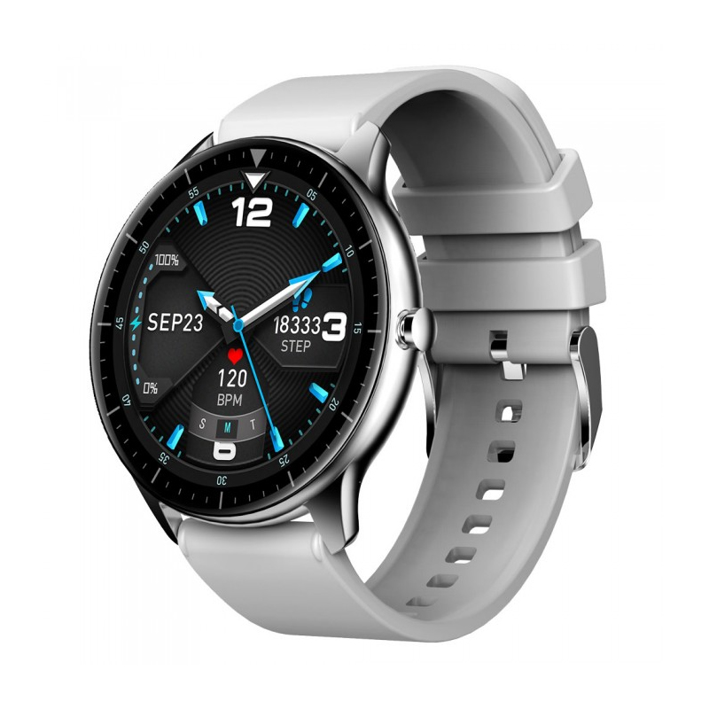 Smartwatch iHunt Watch 6 Titan, Bluetooth 5.0, display 1.28 inch, 240 mAh, telecomanda, Silver iHunt