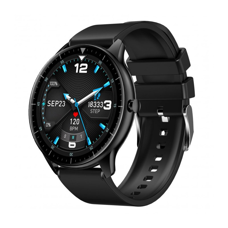 Smartwatch iHunt Watch 6 Titan, ecran 1.28 inch, IP67, 240 mAh, Full Touch, Compatibilitate iOS/Android, Negru iHunt