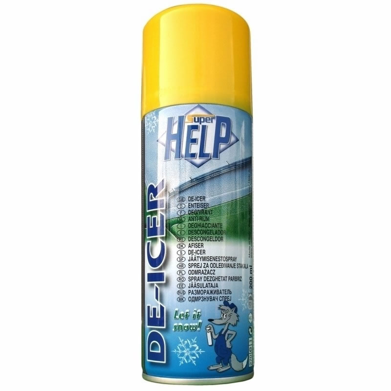 Spray dezghetat geamuri Super Help, 200 ml