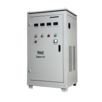Stabilizator automat de tensiune trifazat Well, 40 KVA, 32 kW, Bypass manual