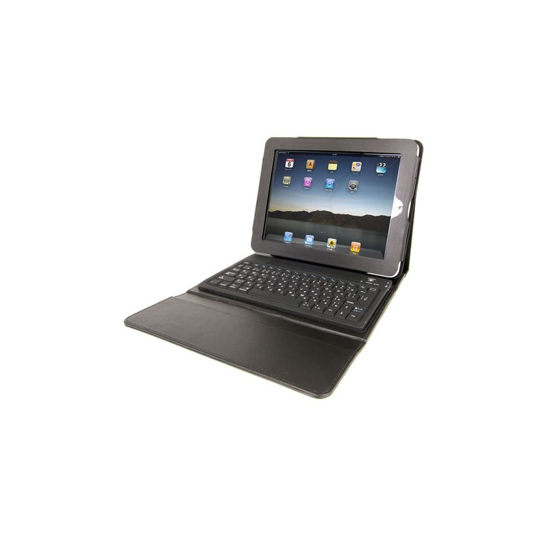 Tastatura bluetooth si husa de piele pentru iPad