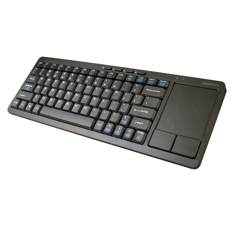 Tastatura wireless Omega OKB004, conector USB, touchpad