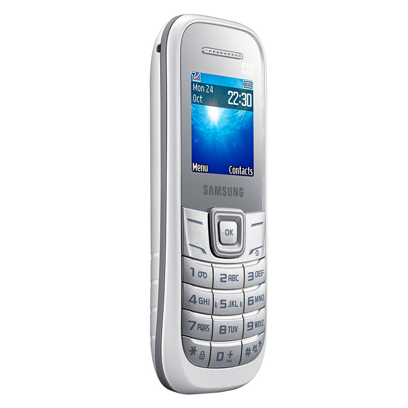 Telefon Mobil Samsung, ecran 1.52 inch, 2G, Single Sim, meniu limba engleza, White Samsung