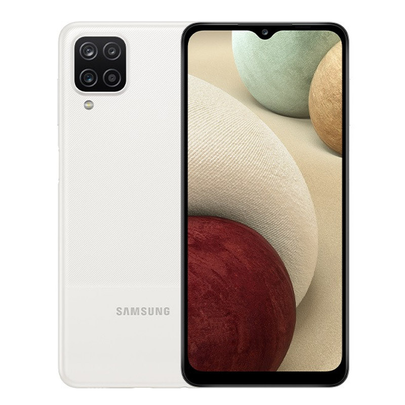 Telefon mobil Samsung Galaxy A12, ecran 6.5 inch, 4G, Dual Sim, 32 GB, 3 GB RAM, 5000 mAh, White Samsung