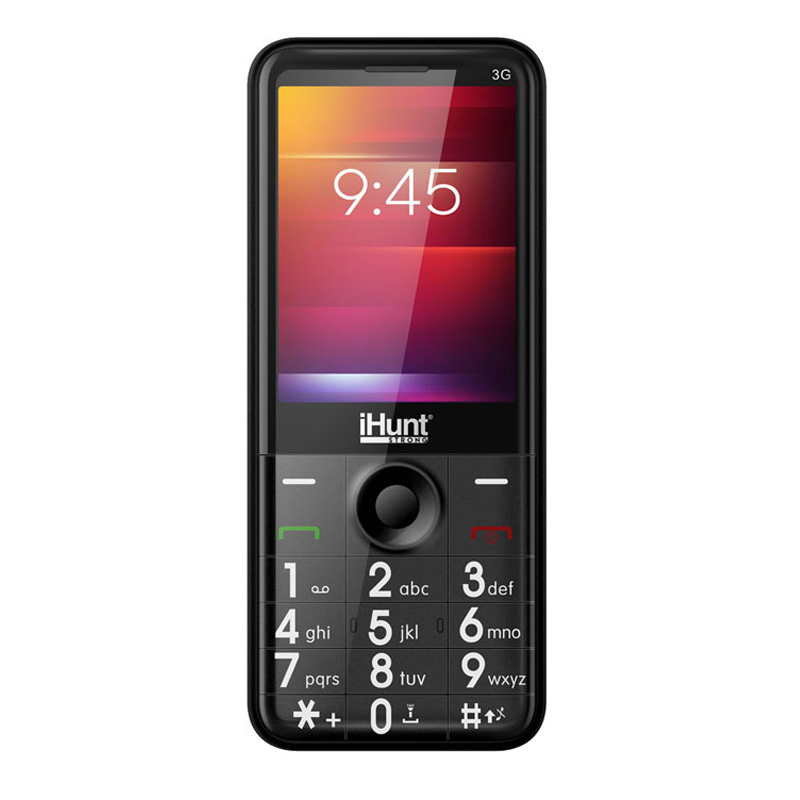Telefon mobil iHunt i3 3G 2021, ecran TFT 2.8 inch, 1450 mAh, 2 MP, Radio FM, Bluetooth, lanterna, Dual Sim, Negru 2021 shopu.ro