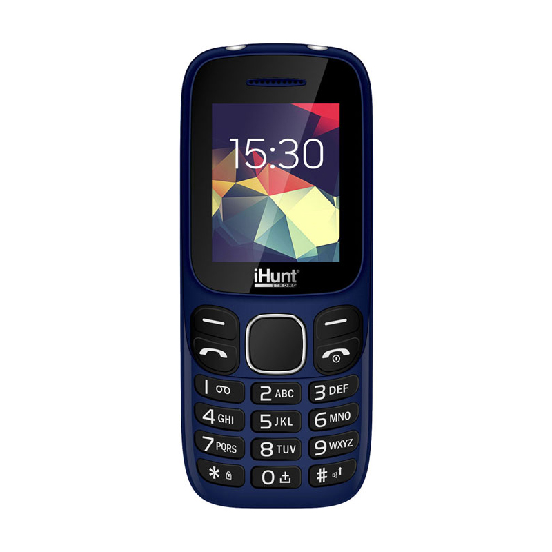 Telefon mobil iHunt i4 2G 2021, ecran TFT 1.8 inch, 800 mAh, Radio FM, Bluetooth, lanterna, Dual Sim, Albastru 2021 shopu.ro