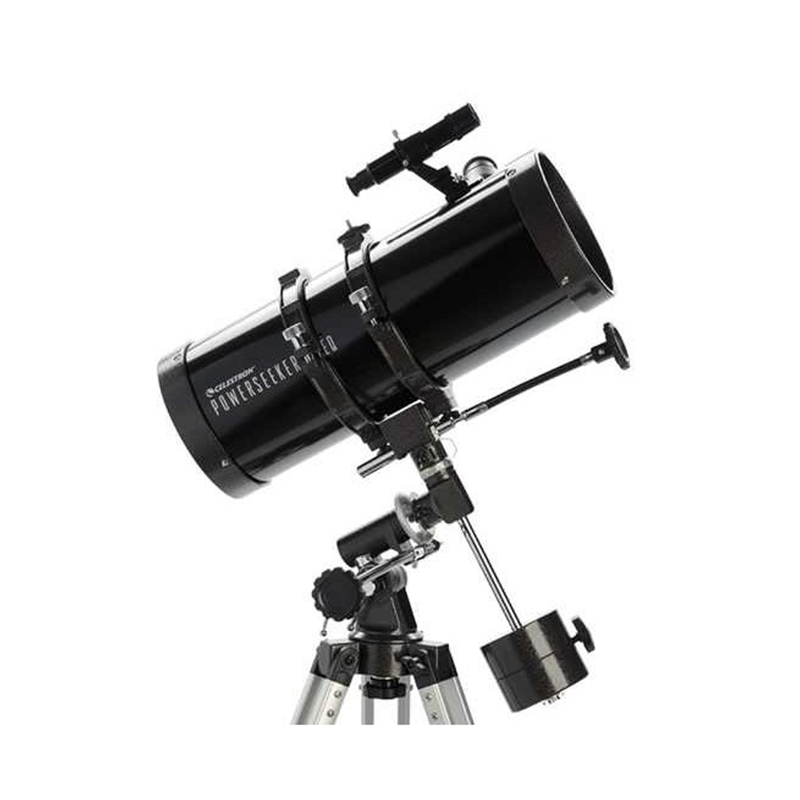 Telescop reflector Powerseeker 127EQ Celestron, 127 mm, marire 254 x, trepied aluminiu, Negru