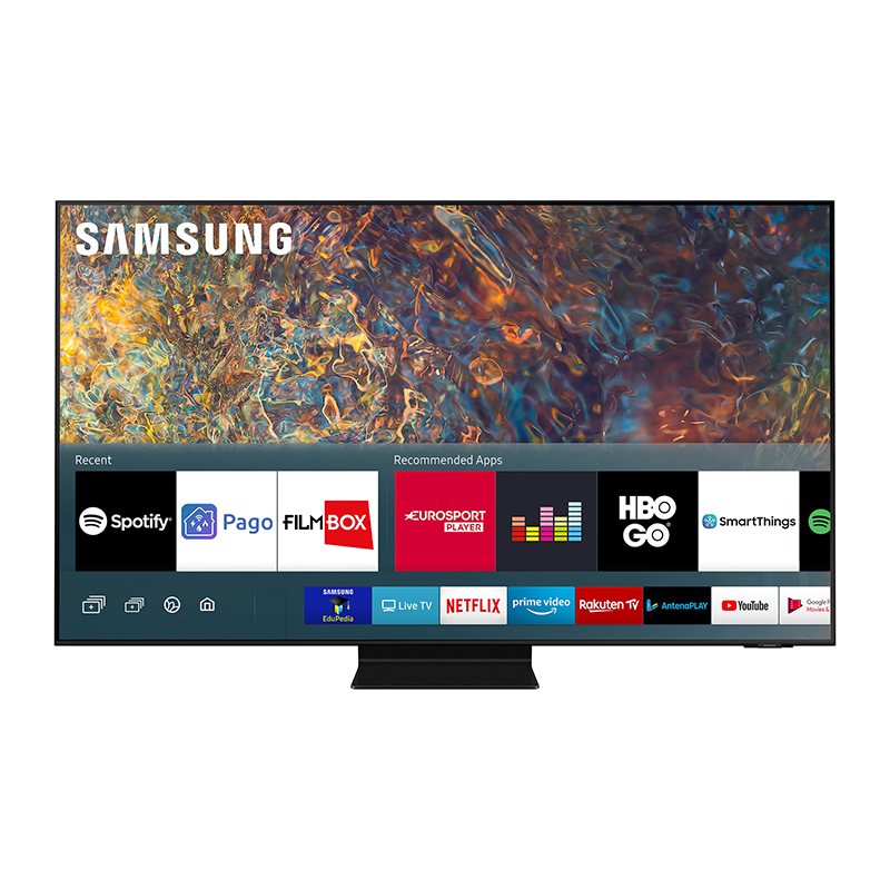 Televizor smart Samsung, 125 cm, 3840 x 2160 px, 4K Ultra HD, Neo QLED, clasa F, Negru