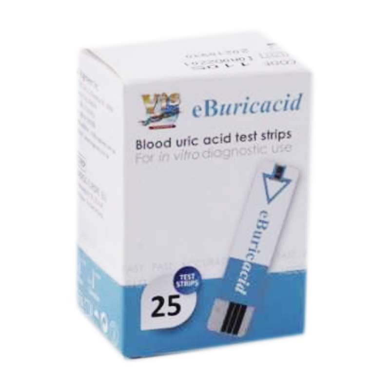 Teste acid uric E-Buricacid, 25 bucati 2021 shopu.ro