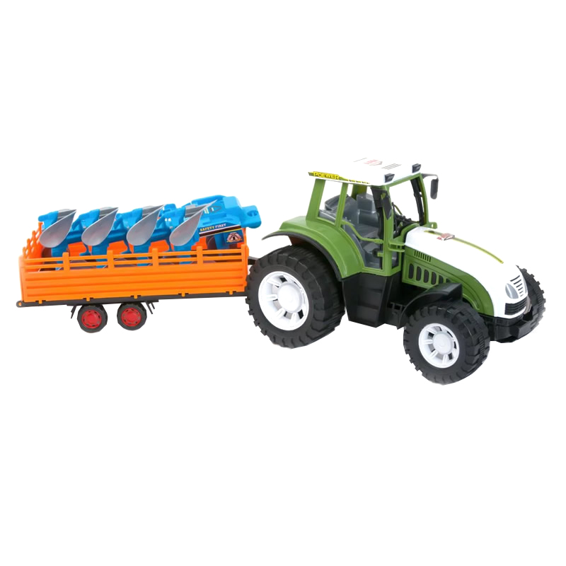 Tractor Farm Vehicle, remorca si plug
