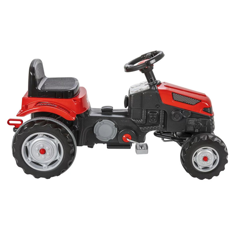 Tractor cu pedale pentru copii, 91 x 35 x 52 cm, maxim 50 kg