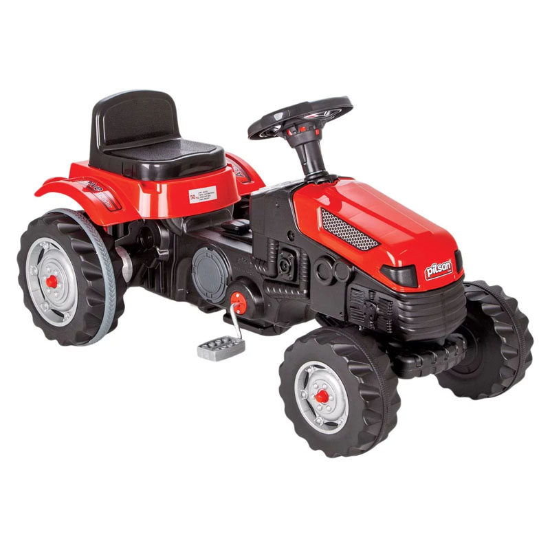 Tractor cu pedale pentru copii, 91 x 35 x 52 cm, maxim 50 kg