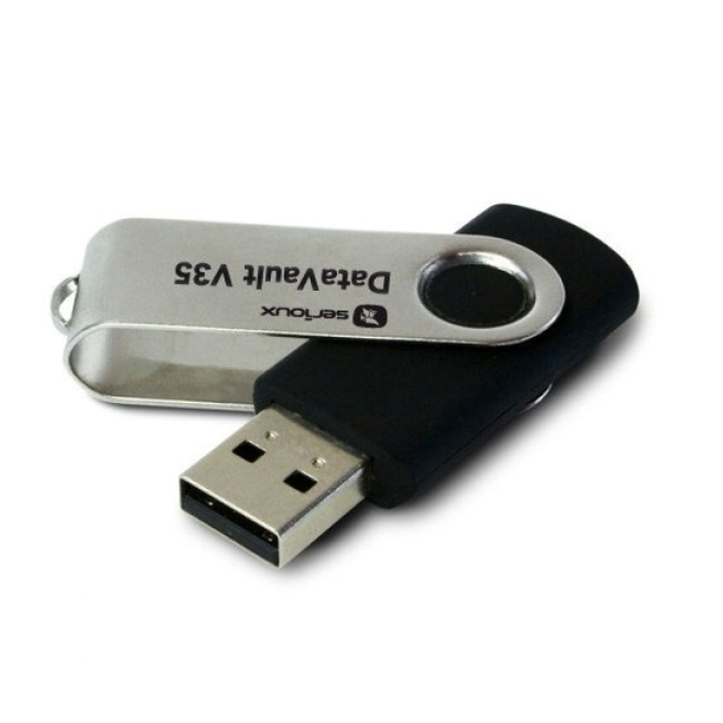 Stick memorie DataVault V35 Serioux, 16 GB, USB