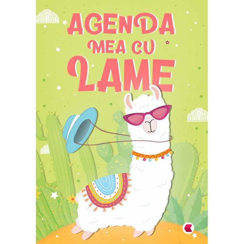 Agenda Lama Editura Kreativ, 96 pagini, 12 x 17 cm, Multicolor Editura Kreativ