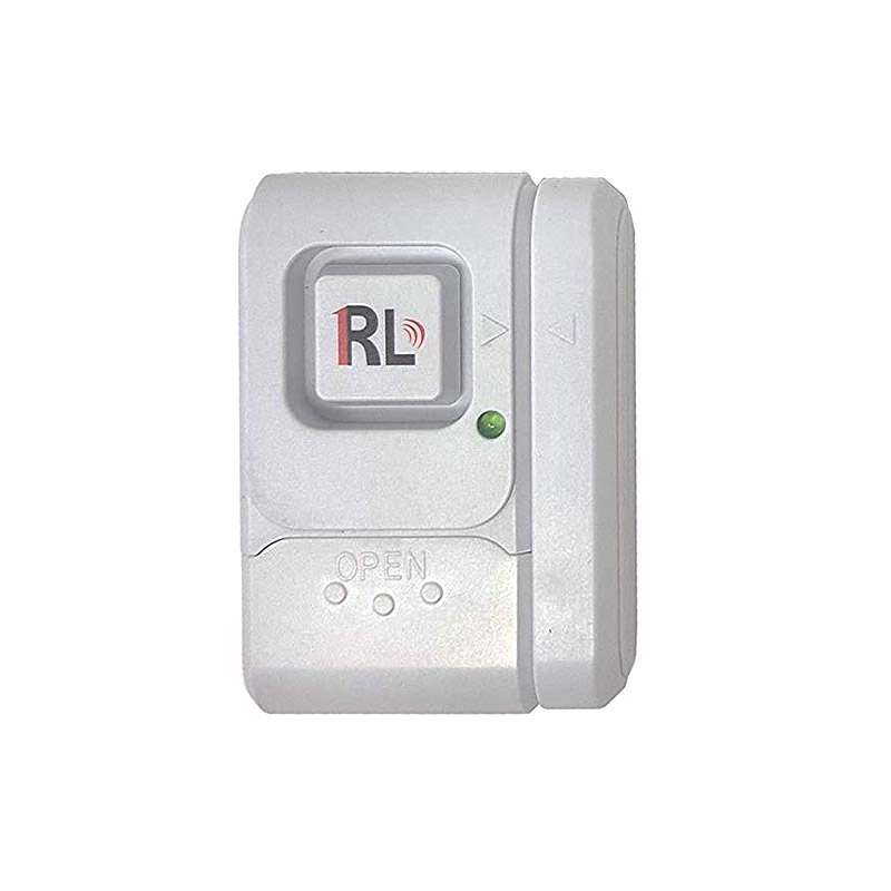 Alarma magnetica antifurt RL, LED, 4 baterii, Alb