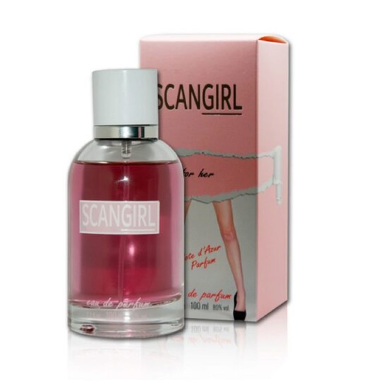 Apa de parfum Cote d'Azur Scan Girl, 100 ml, inspirat Jean Paul Gaultier - Scandal