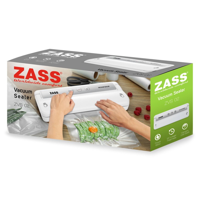 Foreword Maid To adapt Aparat de vidat alimente Zass, 2 indicatoare LED, latime maxim 30 cm, alb  ZVS 02 Ieftin, Vezi Pret | shopU