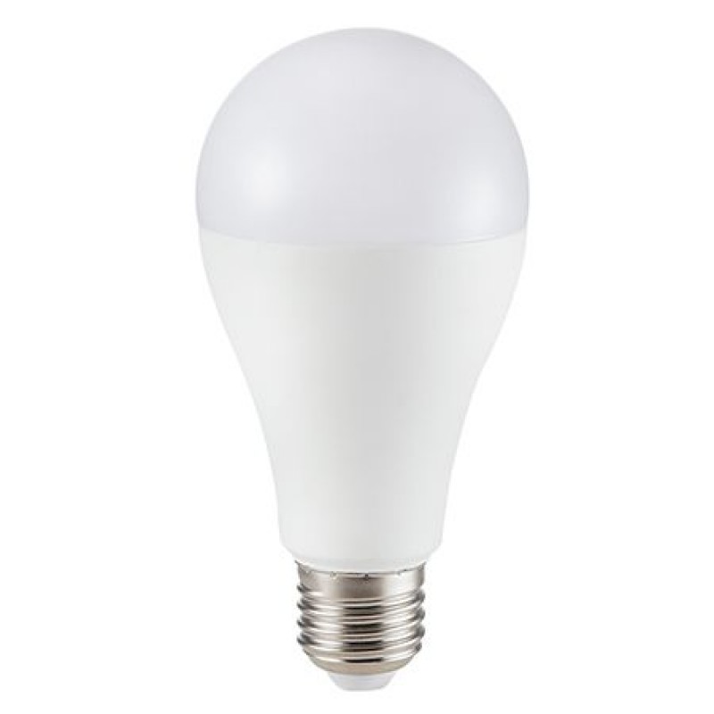 Bec LED, soclu E27, putere 17 W, 3000 K, alb cald, cip samsung OEM imagine noua 2022