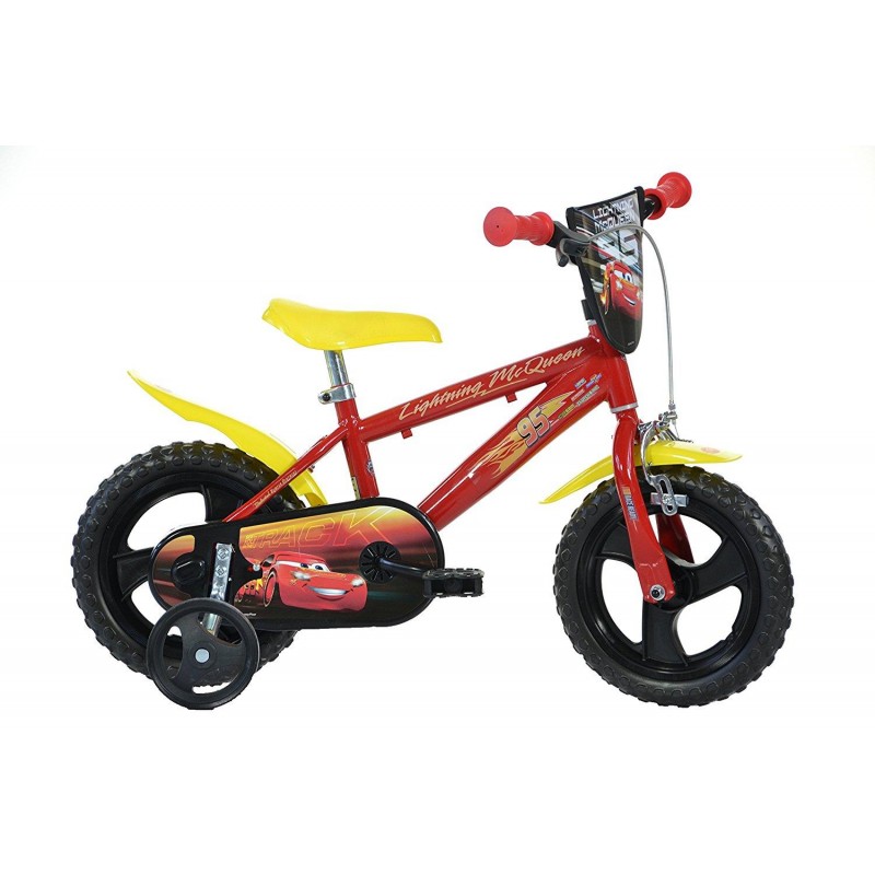 Bicicleta pentru copii CARS, 12 inch, maxim 6 kg, 3 ani+