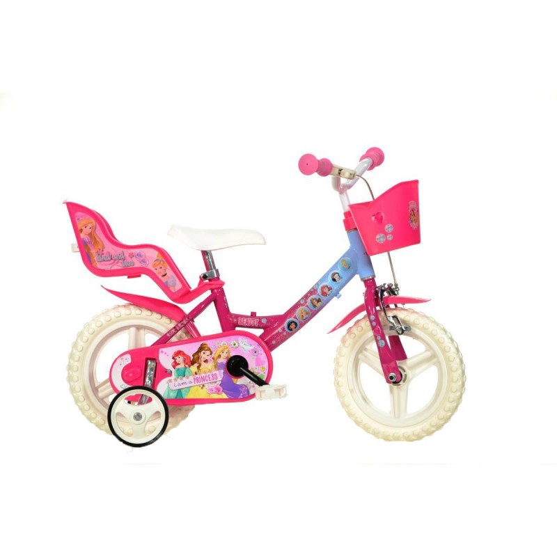 Bicicleta pentru copii Biker Princess, 12 inch, ani, maxim 40 kg 124RL PSS Ieftin DINO BIKES, Pret | shopU
