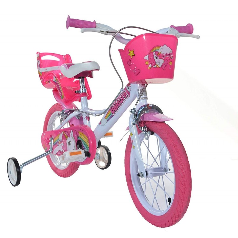 Bicicleta pentru copii Dino Bikes Unicorn, 14 inch