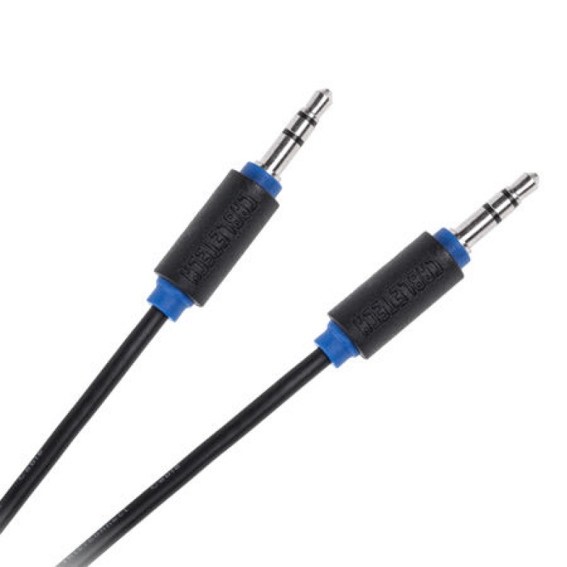 Cablu audio Cabletech, 2 x jack stereo 3.5 mm tata, 10 m, Negru