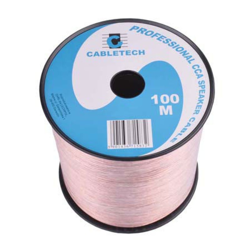 Cablu difuzor Cabletech, 0.5 mm, rola 100 m, transparent