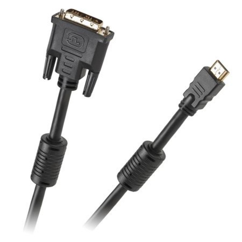 Cablu digital Cabletech KPO3701-10, DVI – HDMI, 10 m, Gold V 1.3B Cabletech
