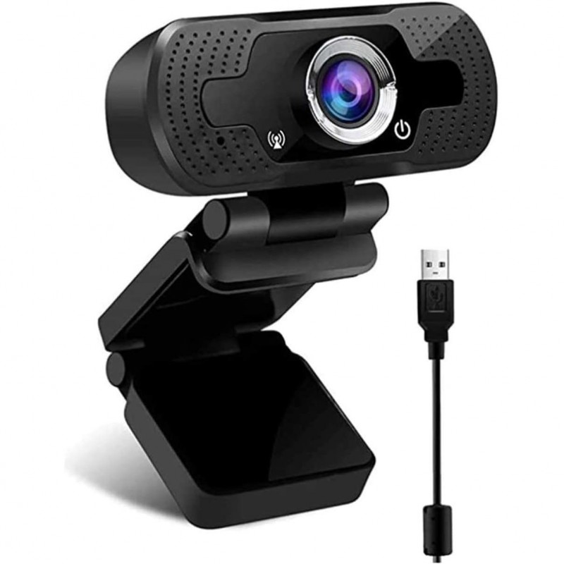 Camera web In One, 1080 P, USB 2.0, FullHD, trepied inclus, microfon incorporat, Negru