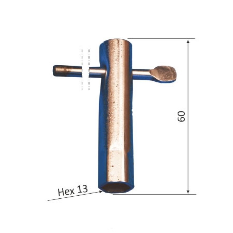 Cheie tubulara P&P, 13 mm, 82 mm P&P imagine noua