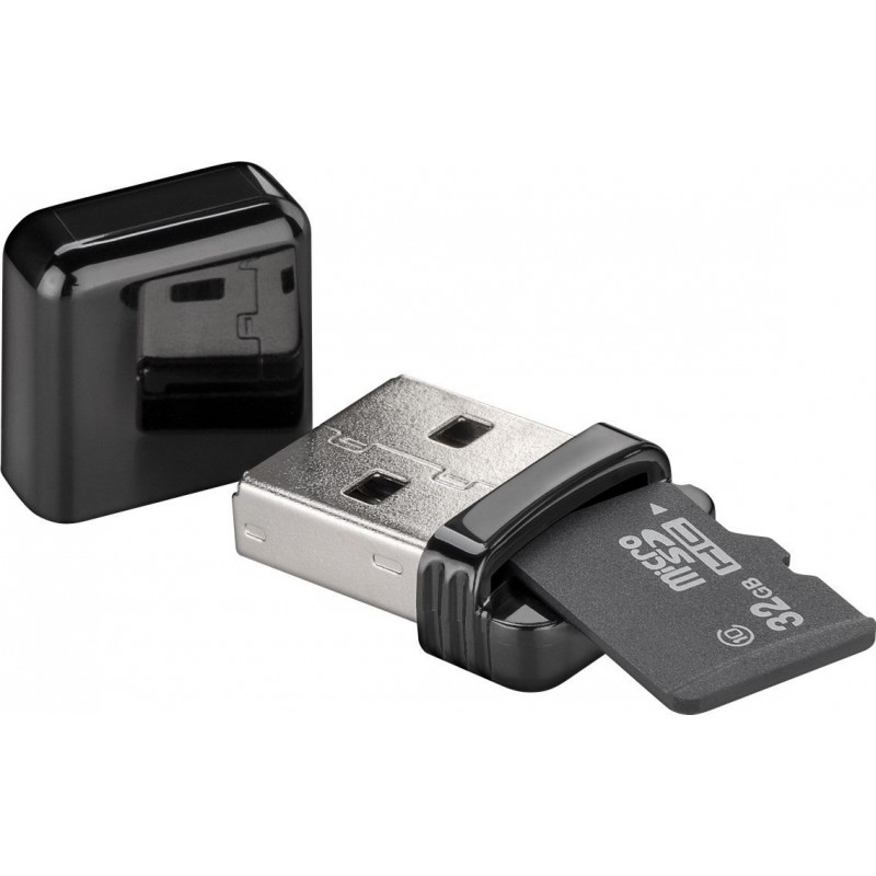 Cititor de card microSD Goobay, USB 2.0 2021 shopu.ro