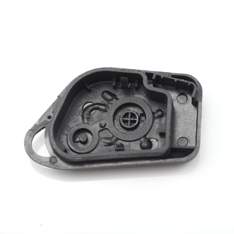 Carcasa cheie Citroen/Peugeot Carguard, 2 butoane, suport baterie, Negru