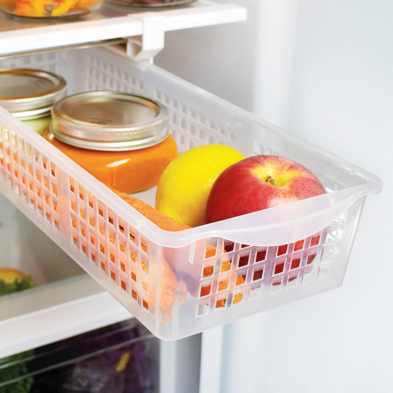 Cos pentru frigider pentru pastrarea legumelor si fructelor, 41 x 16 x 9.5 cm