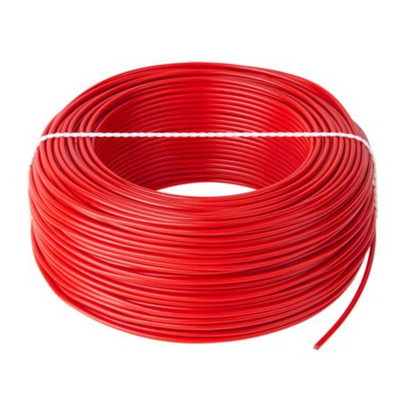 Cablu litat cupru tip LGY, 1 mm, 100 m, Rosu