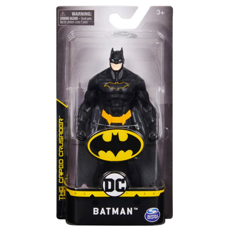 Figurina Batman cu costum complet Spin Master, 15 cm, brate mobile