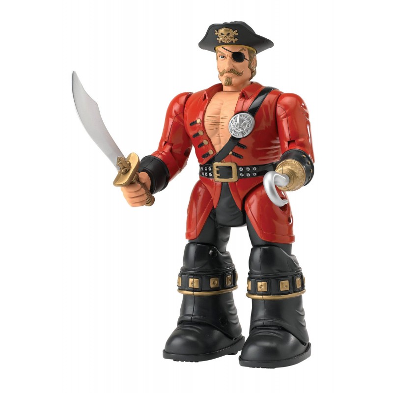 Figurina pirat Little Learner, 19 cm, plastic, accesorii incluse, 3-7 ani