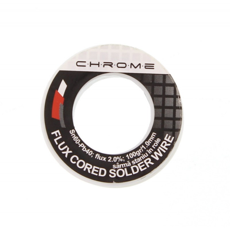 Fludor Chrome, 100 gr, diametru 1 mm Chrome