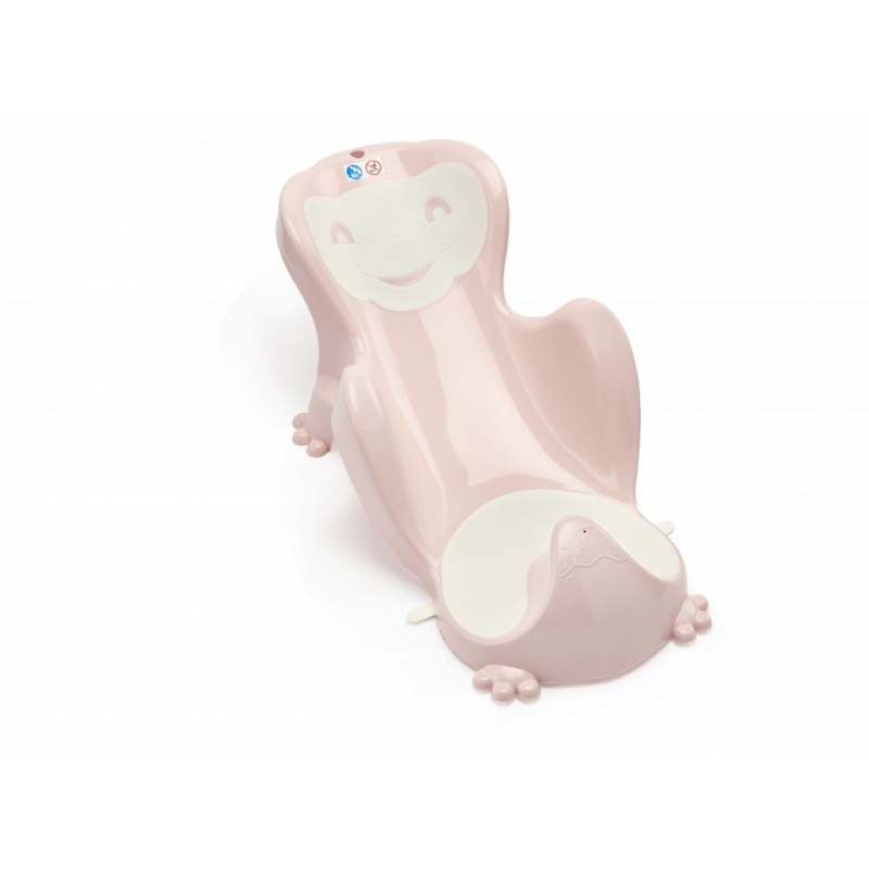 Hamac pentru baie Babycoon Thermobaby, plastic, maxim 8 kg, maxim 70 cm, 0-8 luni, model powder pink 2021 shopu.ro