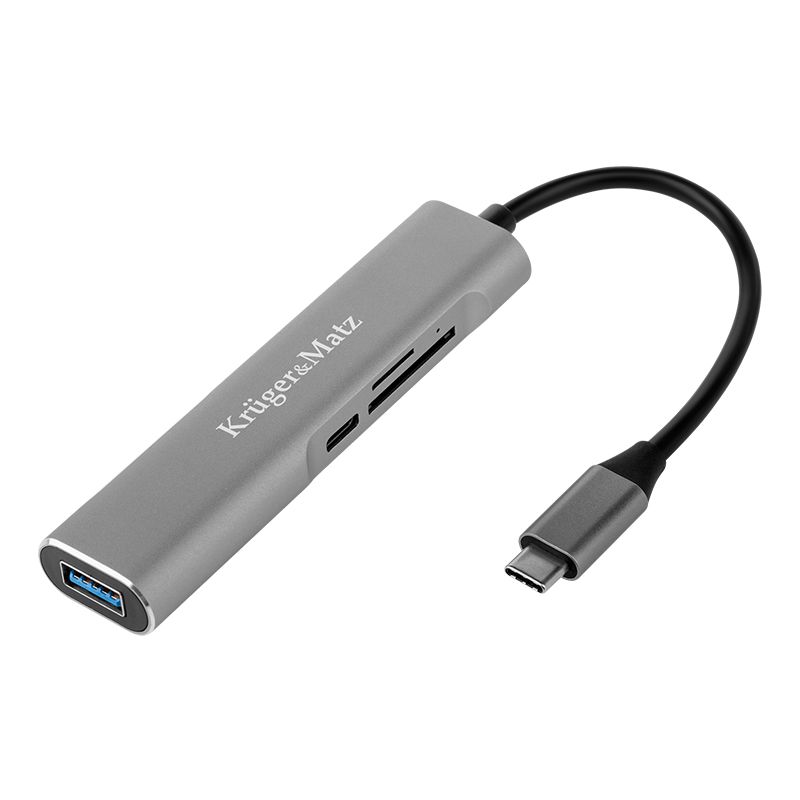 Hub USB tip C HDMI, USB 3.0, card SD, tip C