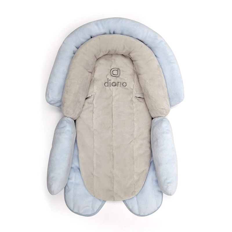 Insert nou-nascut 2 in 1 Cuddle Soft Diono, 52 x 39 x 9 cm, maxim 6.8 kg, 0 luni+, Albastru
