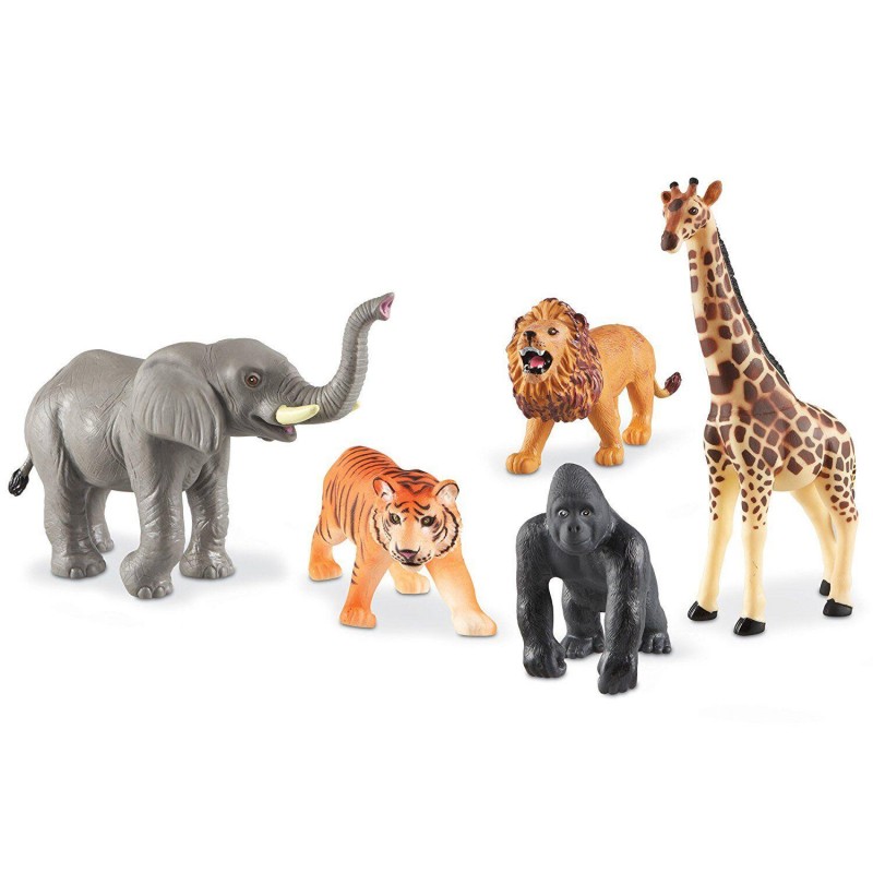 Figurine Animalute din jungla Learning Resources, 18 luni+