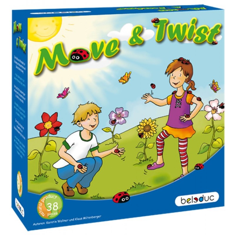 Joc educativ Move & Twist Beleduc, maxim 6 jucatori
