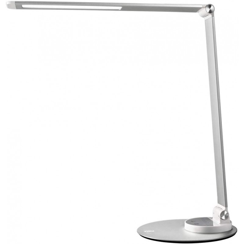 Lampa de birou cu LED TaoTronics TT-DL22, incarcare USB, 6 niveluri luminozitate, Silver