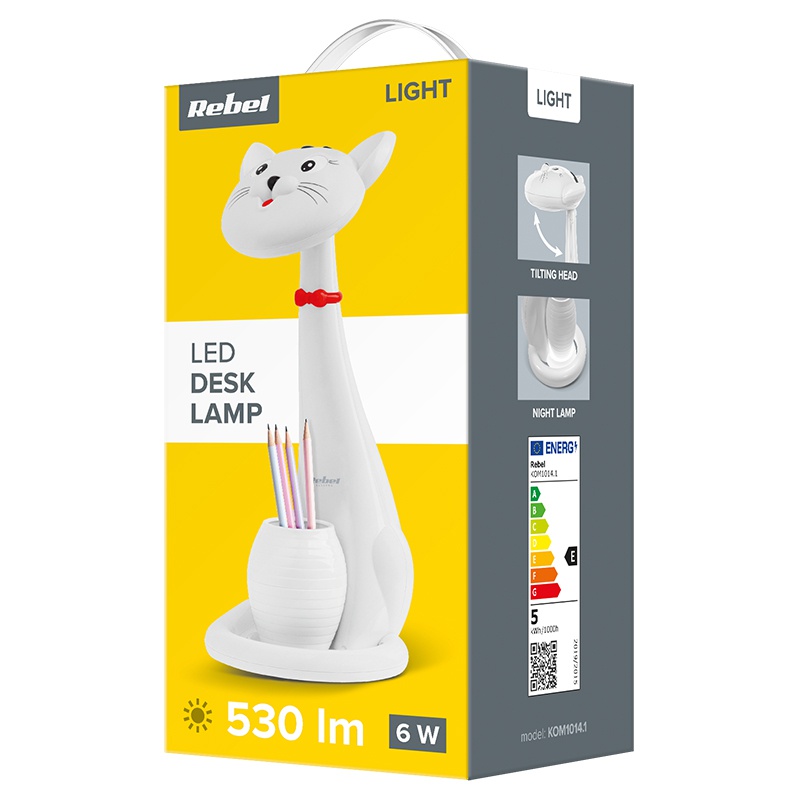 intellectual At risk Sea bream Lampa LED pentru birou copii, model pisica, 3 trepte, functie memorare  KOM1014.1 Ieftin Rebel, Vezi Pret | shopU
