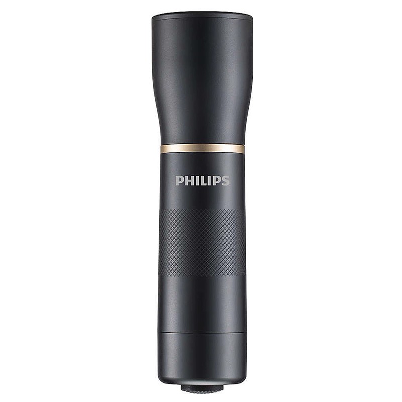 Lanterna Philips, 4 x AAA, 21 x 9 x 5.2 cm, 600 lm, autonomie 2 h, raza actiune 200 m, Negru Philips