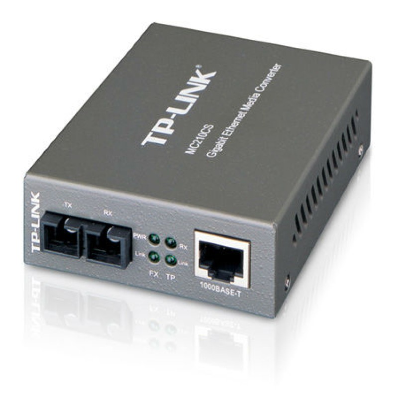 Media converter Tp-Link MC210CS, 1000 mbps, LED