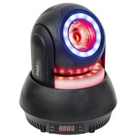 Moving Head RGBW 4 in 1, 40 W, inele luminate, DMX Moving Head RGBW 4 in 1, 40 W, inele luminate, DMX