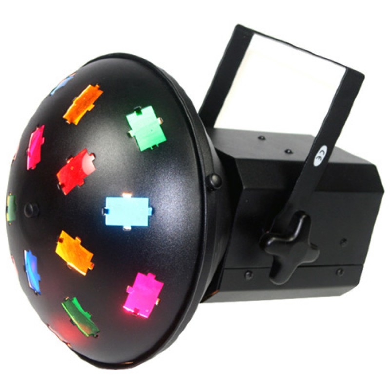 Proiector LED Mushroom, 120 V, 2 x 300 W, 2 lampi halogen, ventilator racire, 6 filtre culoare