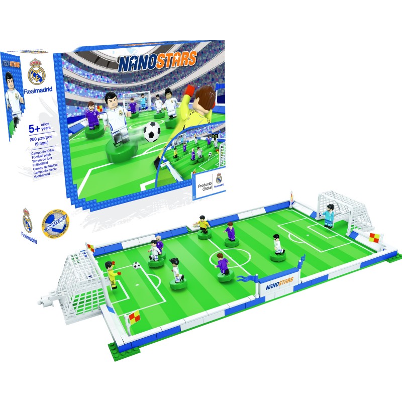 Joc interactiv Nanostars Real Madrid Teren de fotbal, 5 ani+