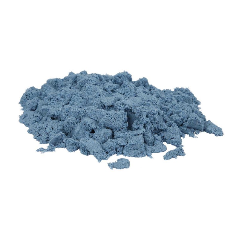 Nisip kinetic Fun Sand Crafy, 500 g, textura fina, 3 ani+, Albastru CRAFY